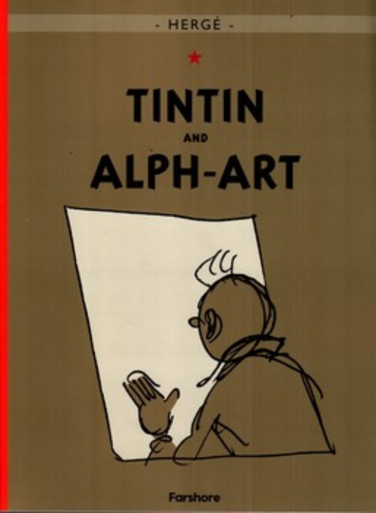 تصویر  The adventures of Tintin - tintin and alph art (رحلی-شمیز)